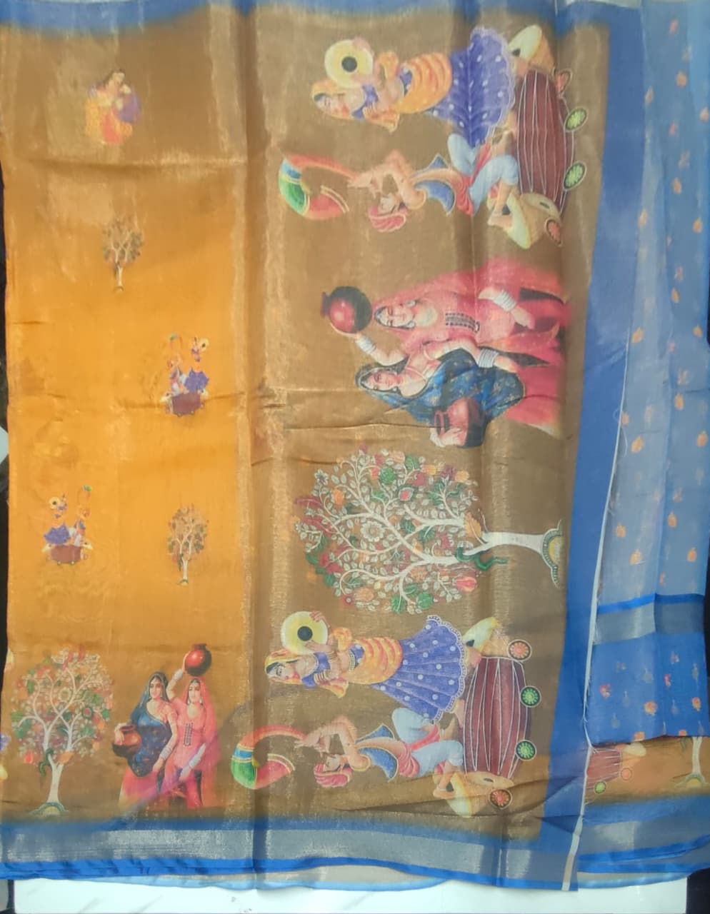 Light weight digital print sarees