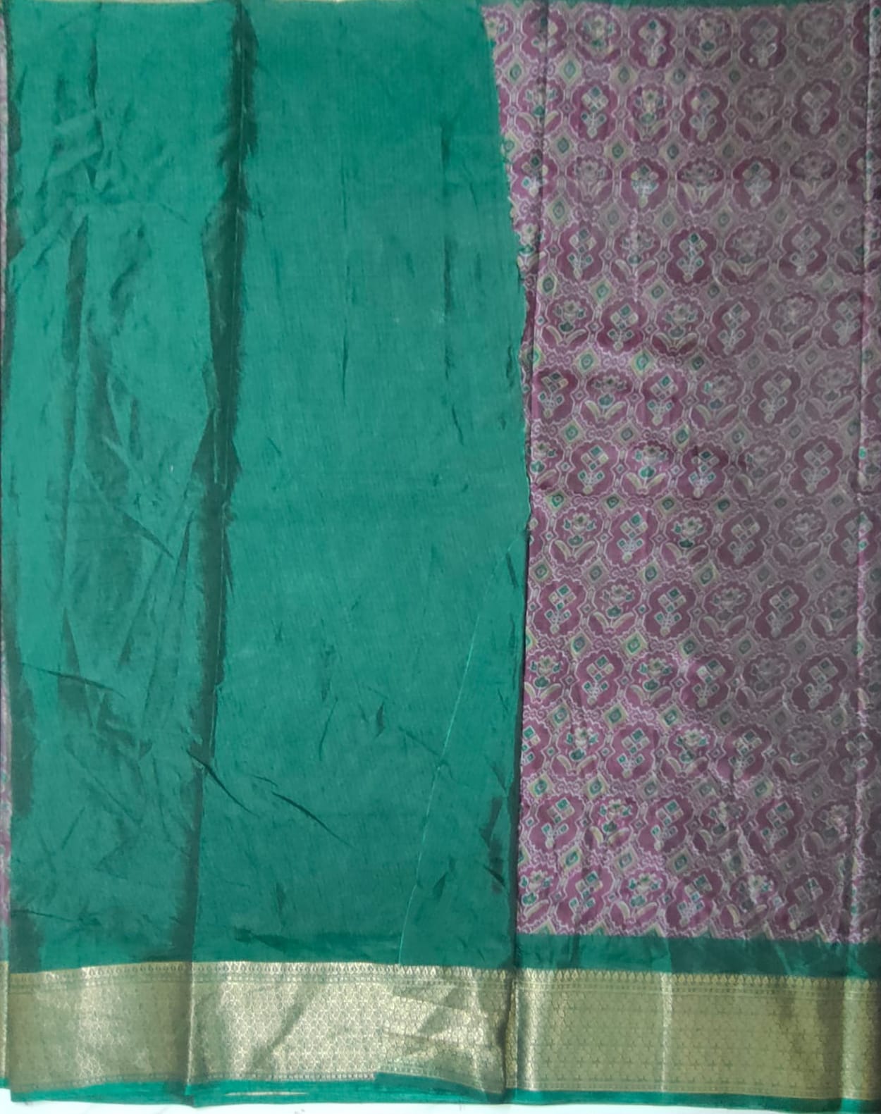 Magenta Fantasy Silk Sarees