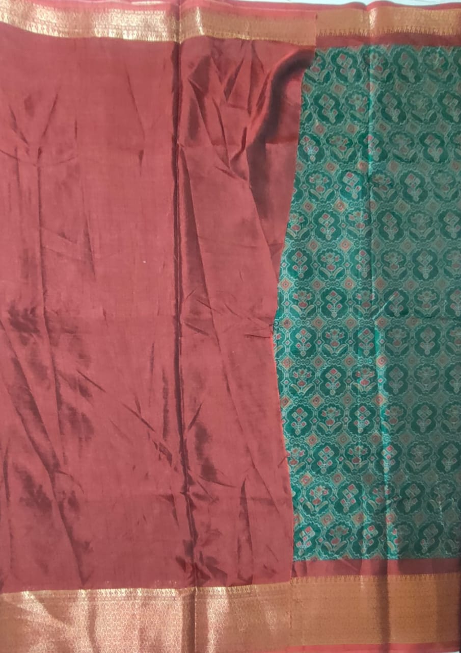 Green Fantasy Silk Sarees