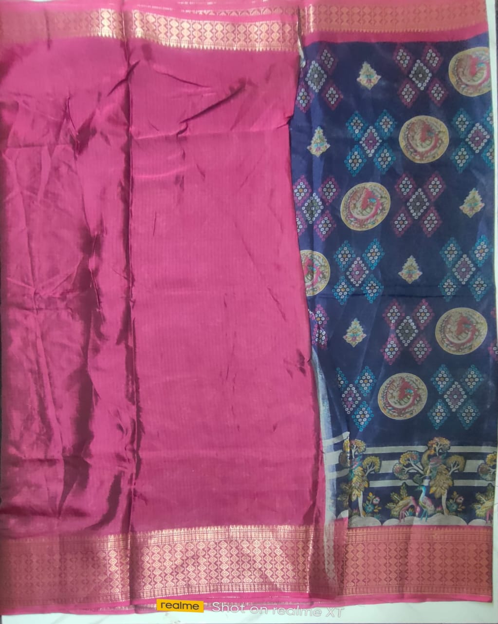 Violet Fantasy Silk Sarees