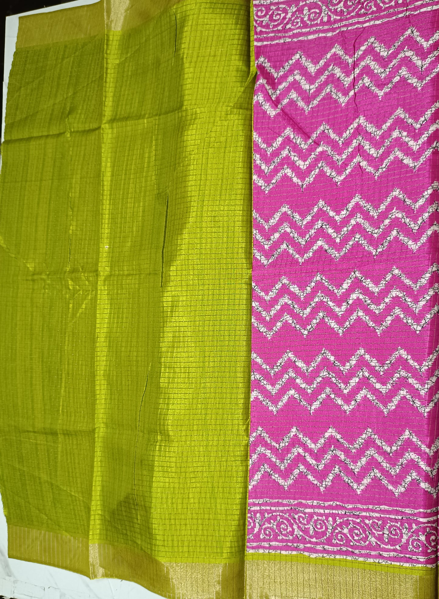Pink Candy Silk Saree