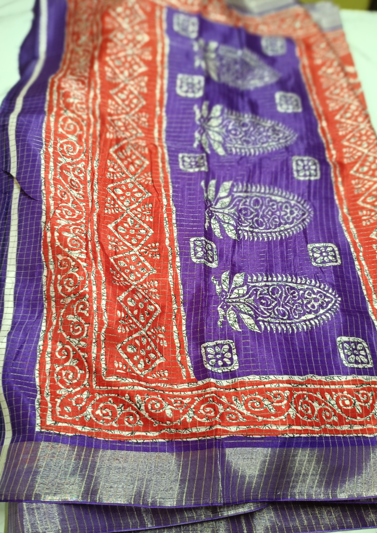 Red Candy silk saree