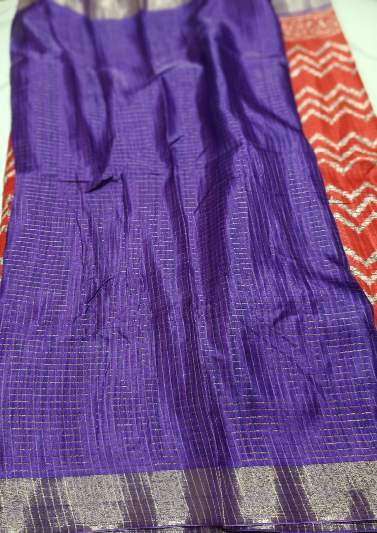 Red Candy silk saree