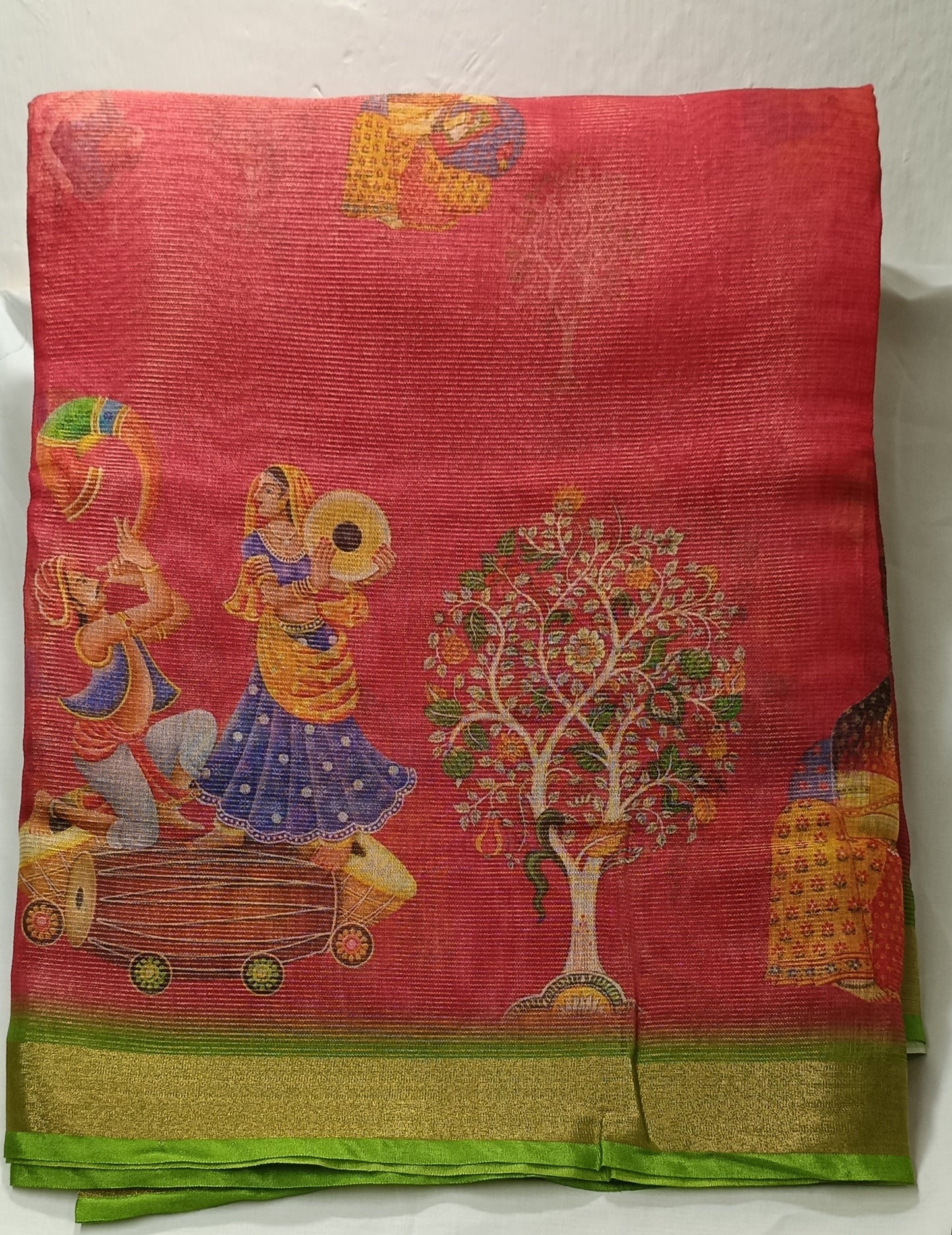Light weight digital print sarees