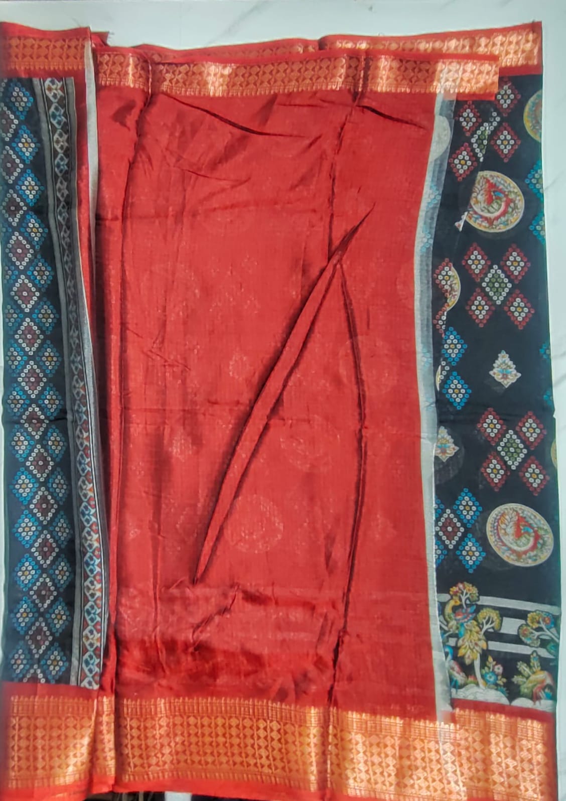 Black Fantasy silk sarees