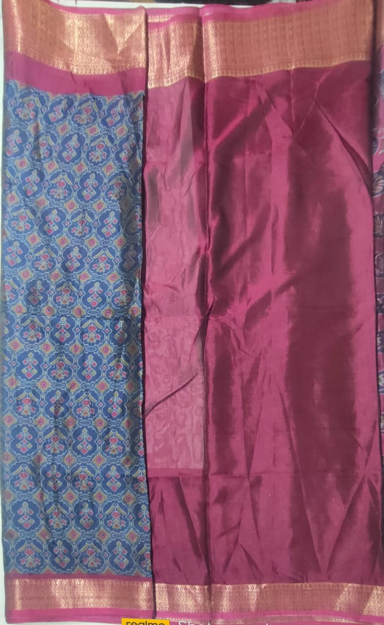Blue Fantasy silk sarees