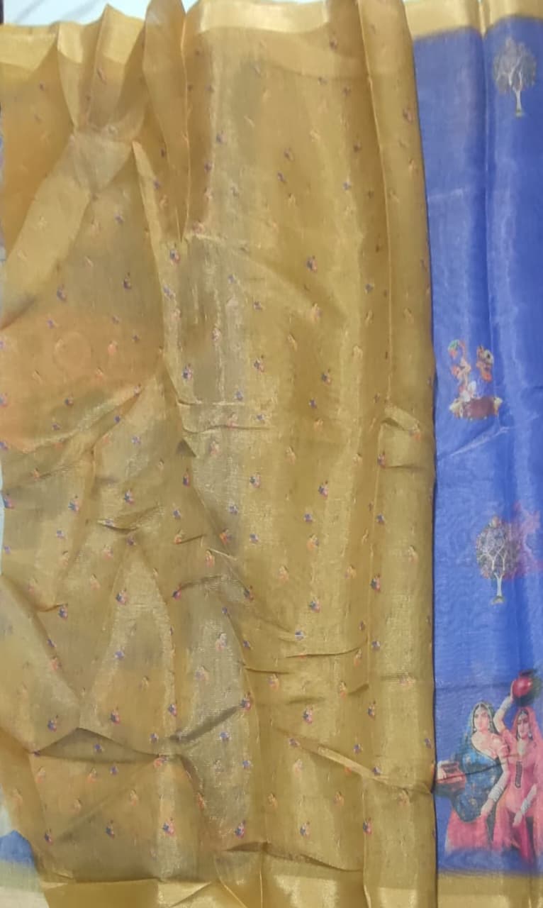 Light weight digital print sarees