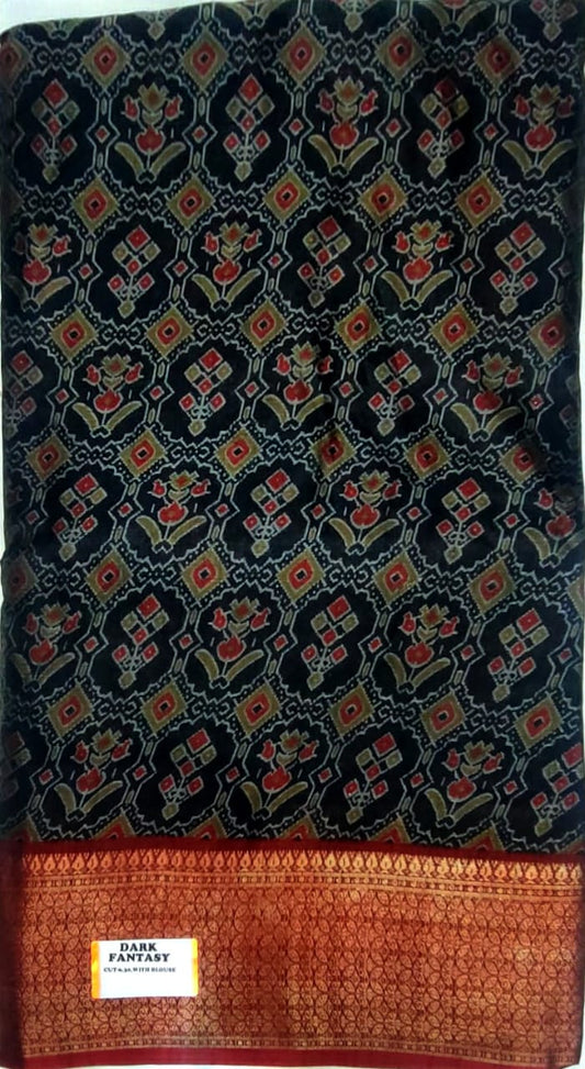 Black  Fantasy  silk sarees
