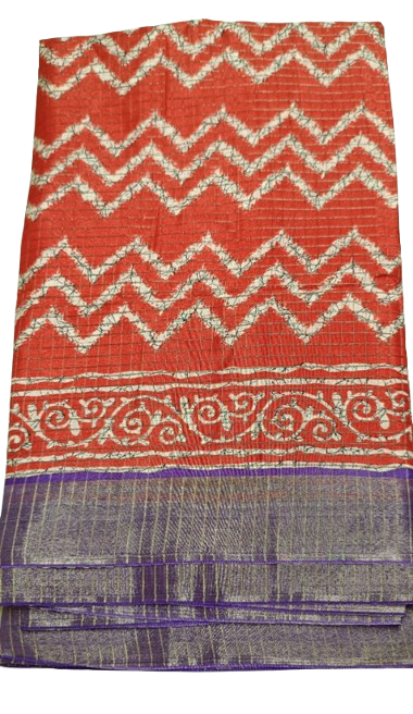 Red Candy silk saree